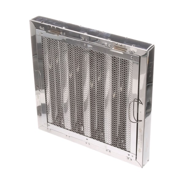 Hood Filter, Type6, S/S, 16X16 W/Spk Arst, Btm Brk